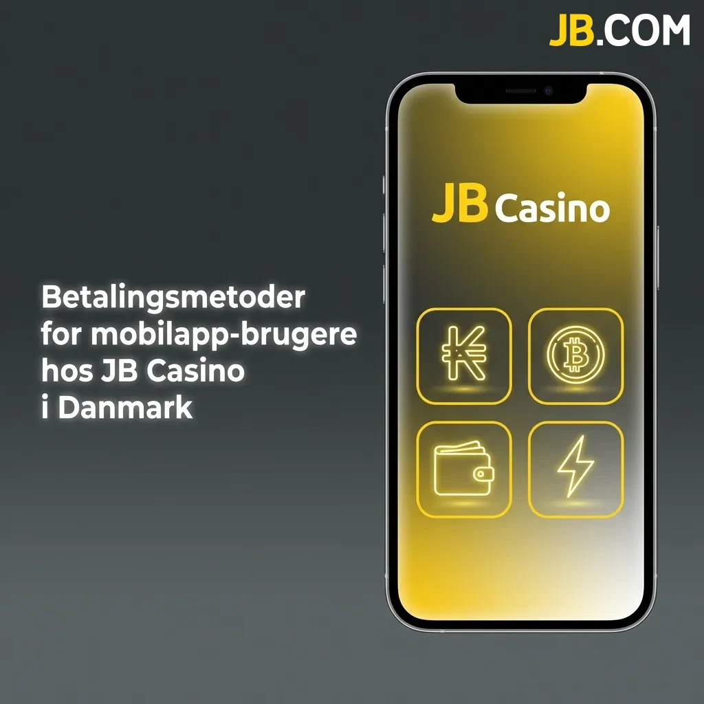 JB Casino payment methods for Danish mobile app users including Visa, Mastercard, MobilePay, Trustly, and e-wallets