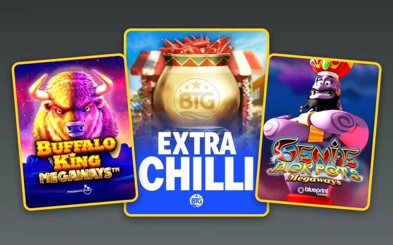 Spin Megaways slots and boost chances at JB Casino.