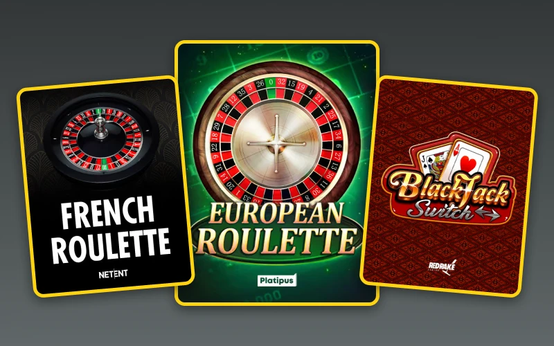 Bordspil hos JB Casino inkluderer klassikere som roulette og blackjack.