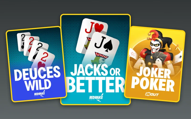 Videopoker på JB Casino kombinerer kortspil med spilleautomatfunktioner.