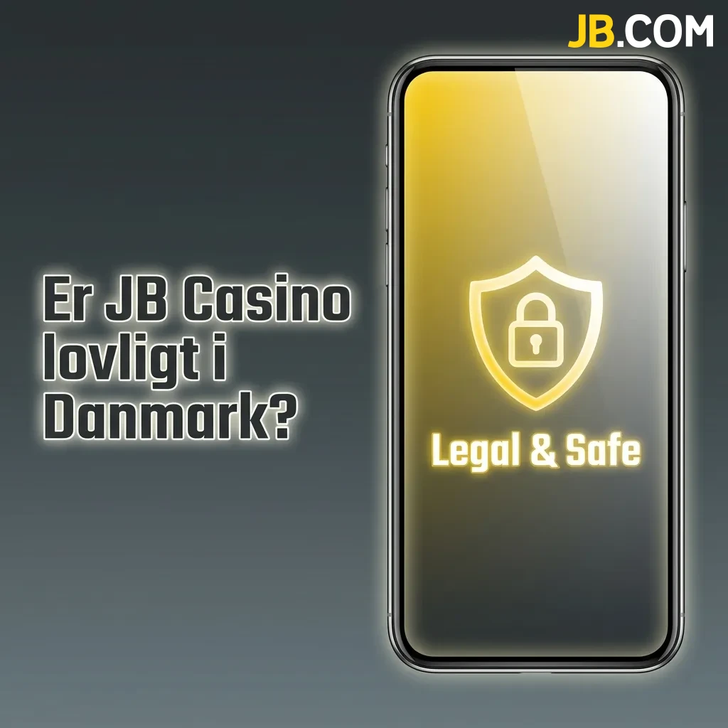 JB Casino har dansk licens fra Spillemyndigheden og følger regler for ansvarligt spil og databeskyttelse