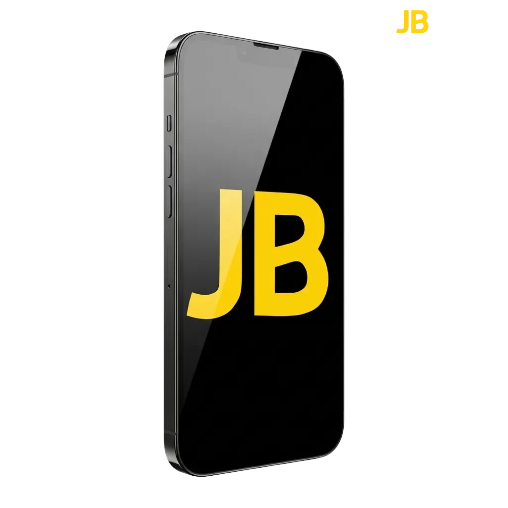 JB Casino iOS app interface showing casino games and sports betting options on iPhone for Danish players