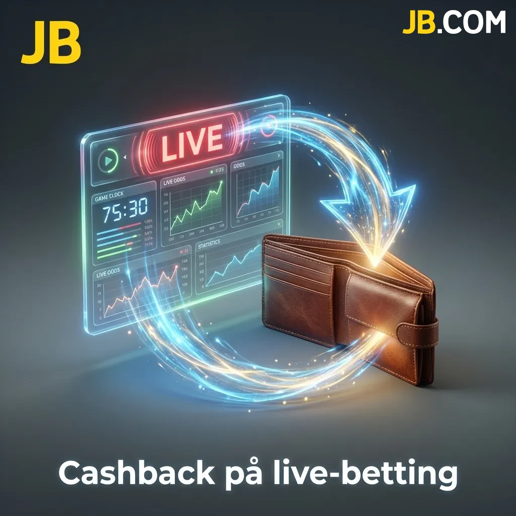 Live sports betting cashback program offering 5% weekly return on losses with no wagering requirements