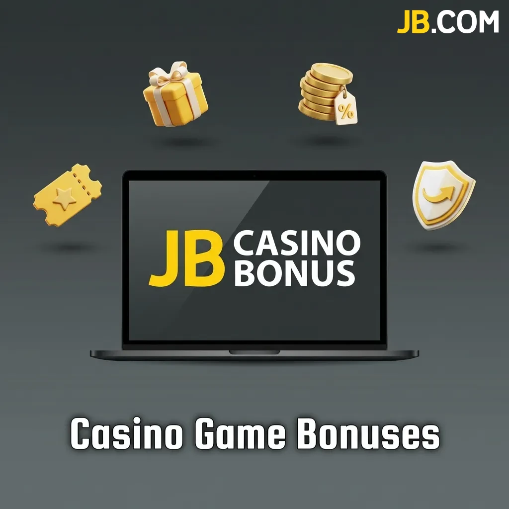 Casino chips and cards illustrating various game bonuses including slots, live dealer, reload, and free spins offers.