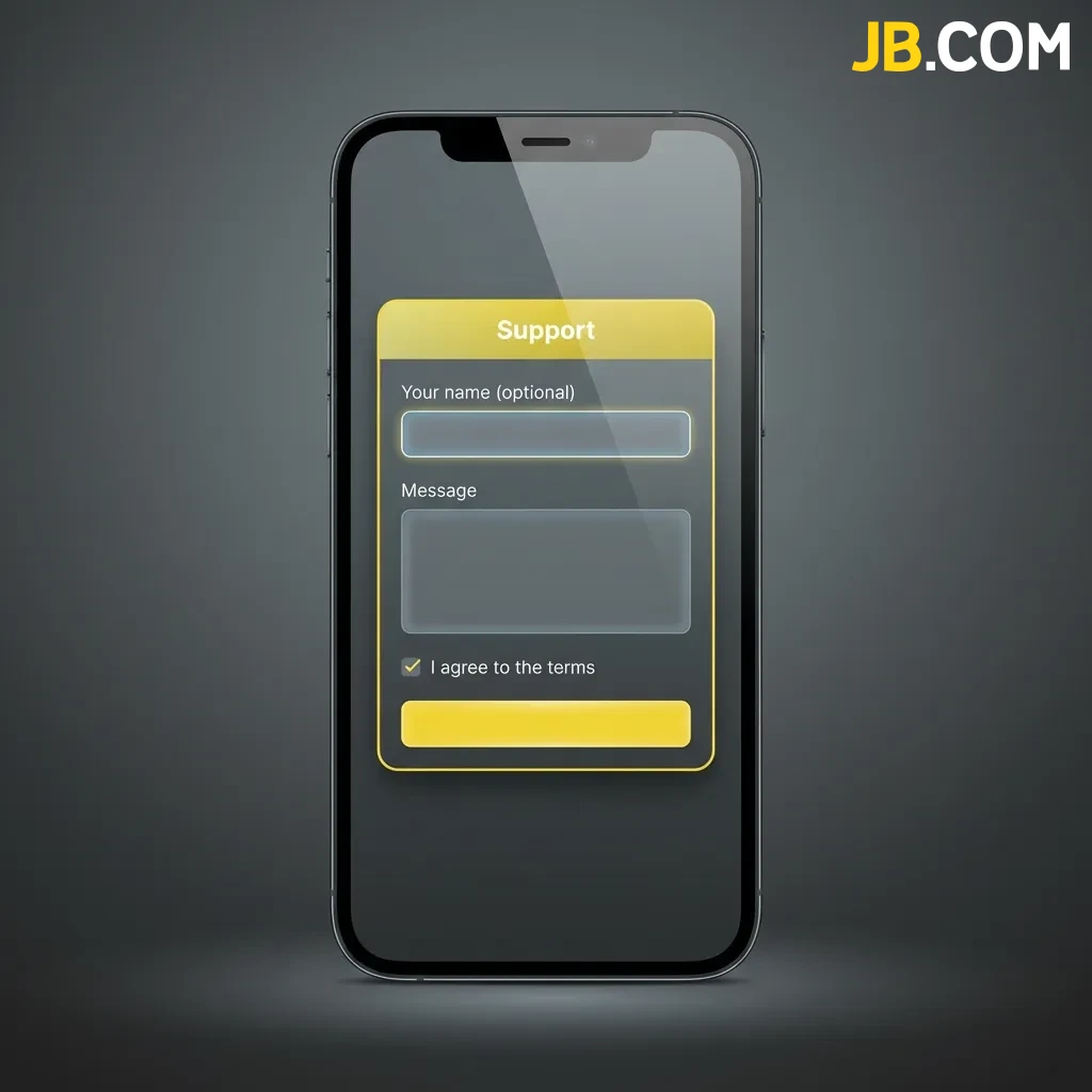 JB Casino customer support options showing 24/7 live chat, email, phone hours, and FAQ with response times