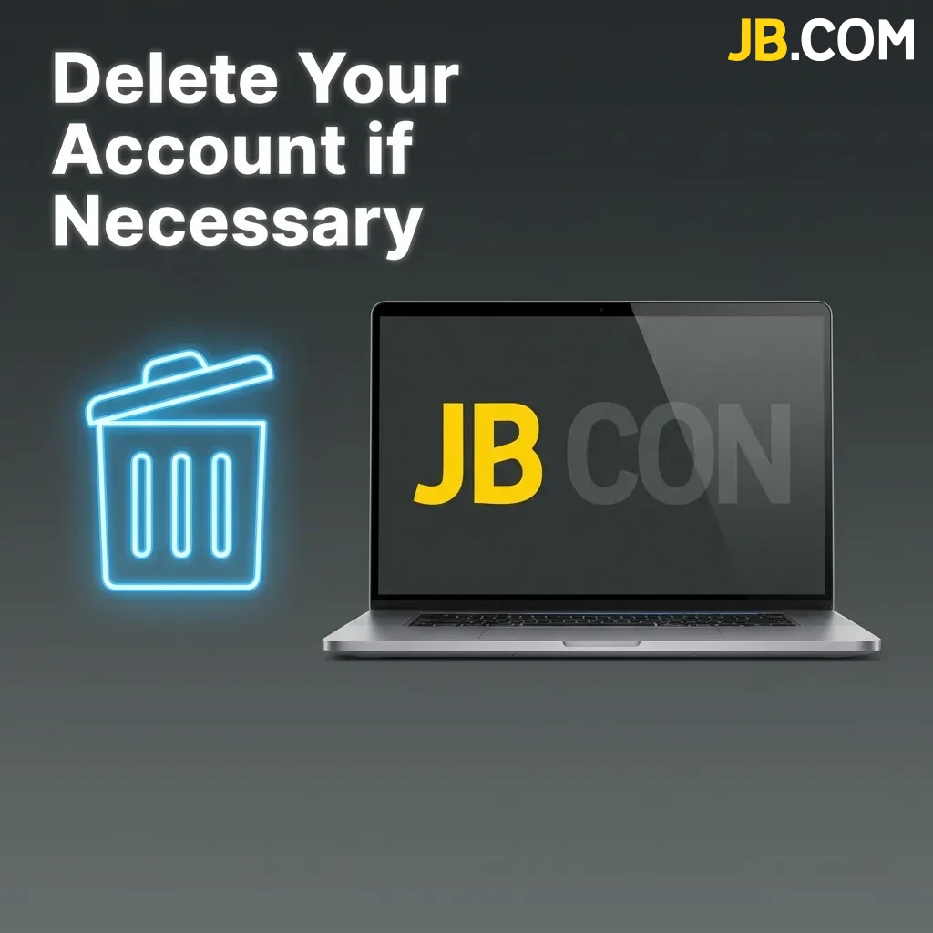 User navigating account settings to delete or close their online gambling platform account