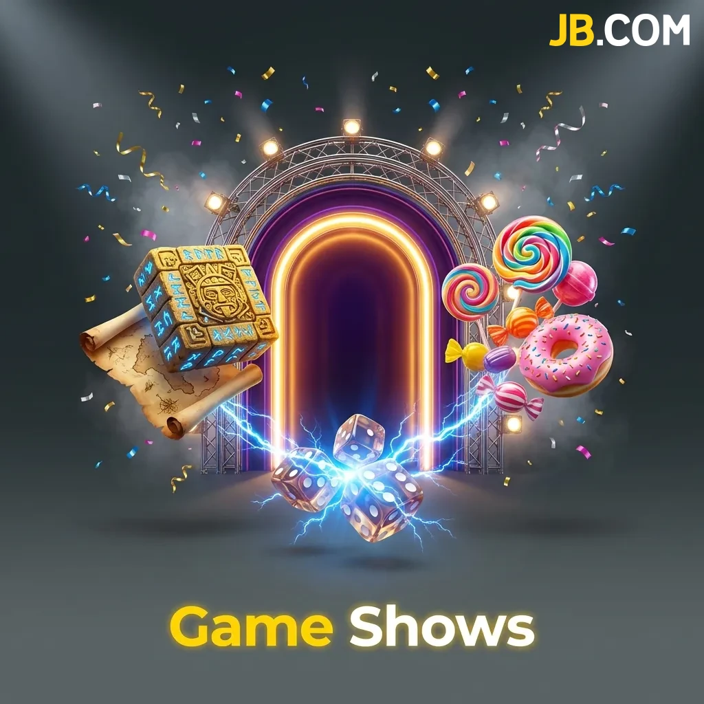 Interactive casino game shows with live hosts featuring Gonzo's Treasure Hunt, Lightning Dice, and multiplier bonuses.