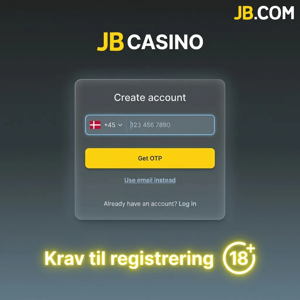 Danish online gaming account registration requirements document with age verification and ID rules