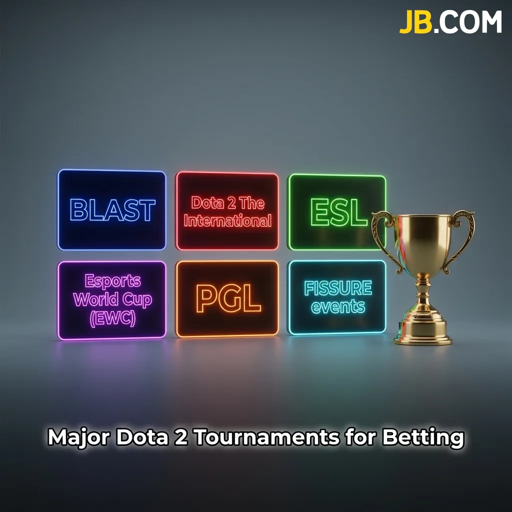 Dota 2 trophy and competitive gaming arena representing major esports tournaments including The International and ESL events