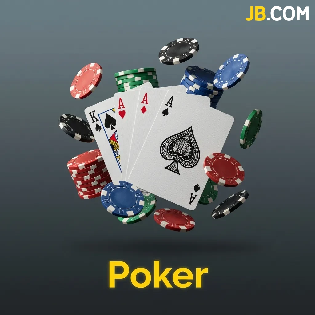 Poker table with cards and chips showing casino poker variants played against the dealer for instant action.