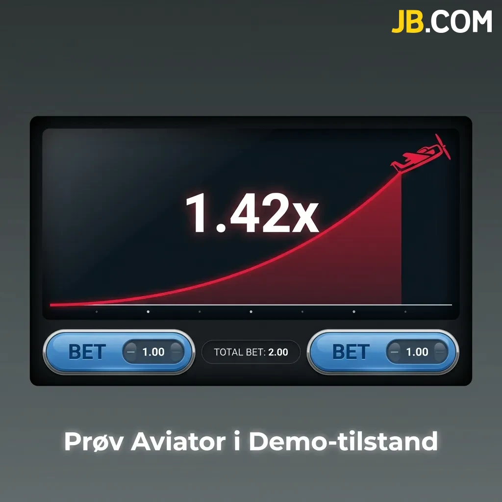 Demo mode screen of Aviator game showing practice gameplay without real money risk