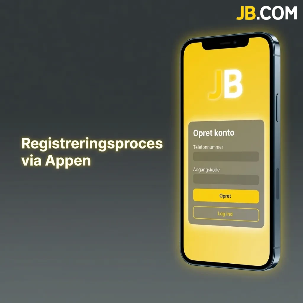 Registreringsproces via Appen