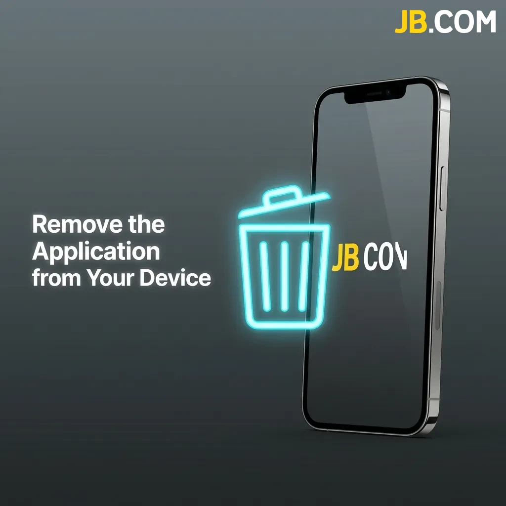 Mobile app uninstall process showing drag-to-delete icon gesture on smartphone screen