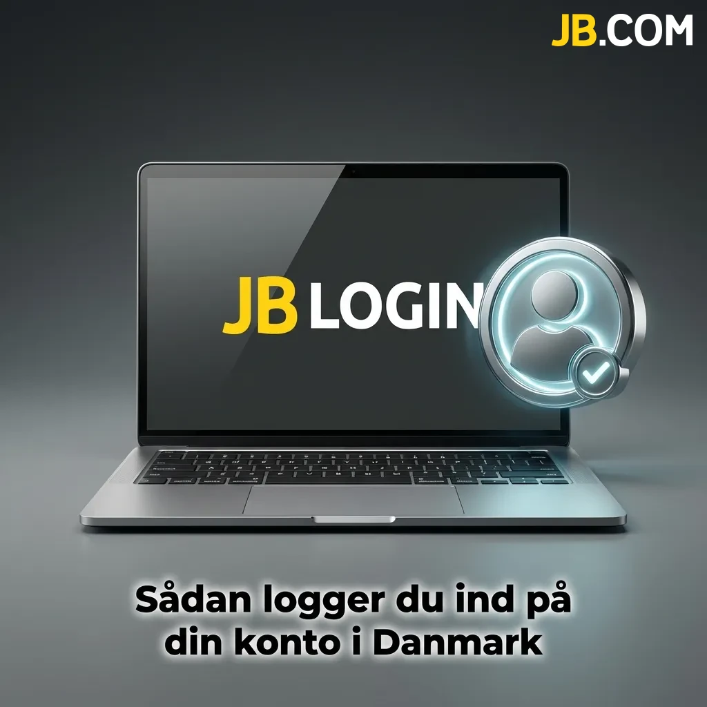 Person logging into online casino account on mobile device in Denmark