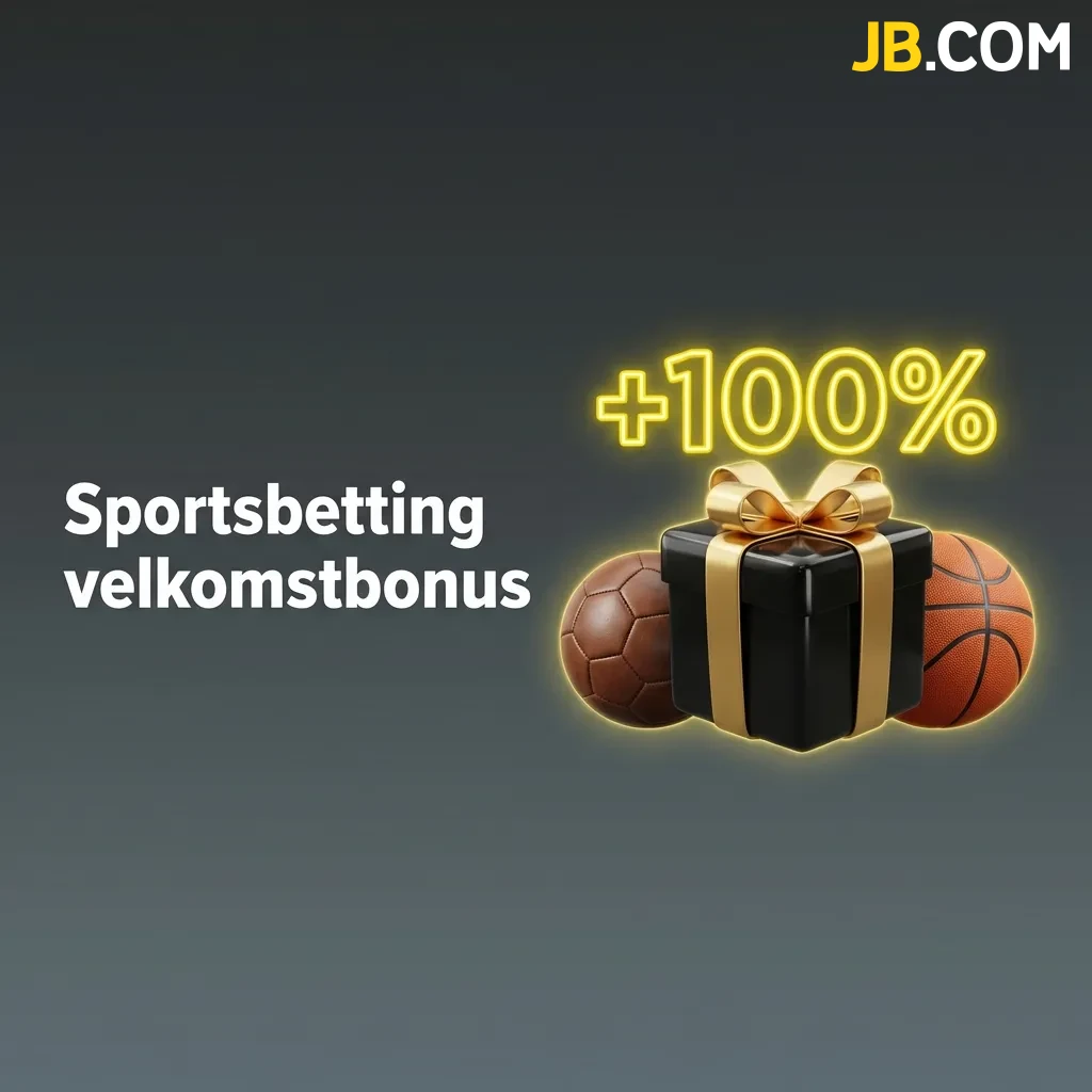 Sportsbetting welcome bonus offering 100% match up to 5,000 DKK on first deposit with minimum odds of 1.75