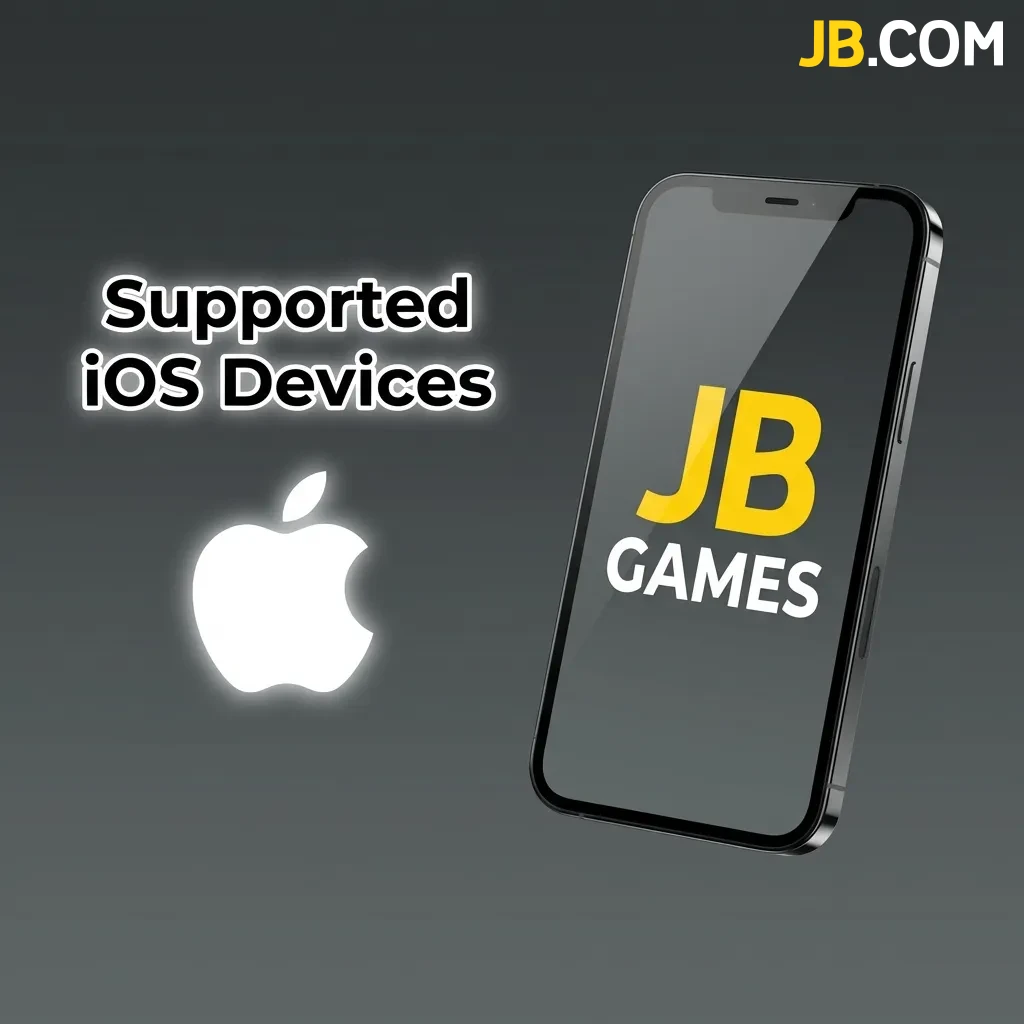 JB Casino app compatible with various iPhone, iPad, and iPod Touch models meeting iOS requirements