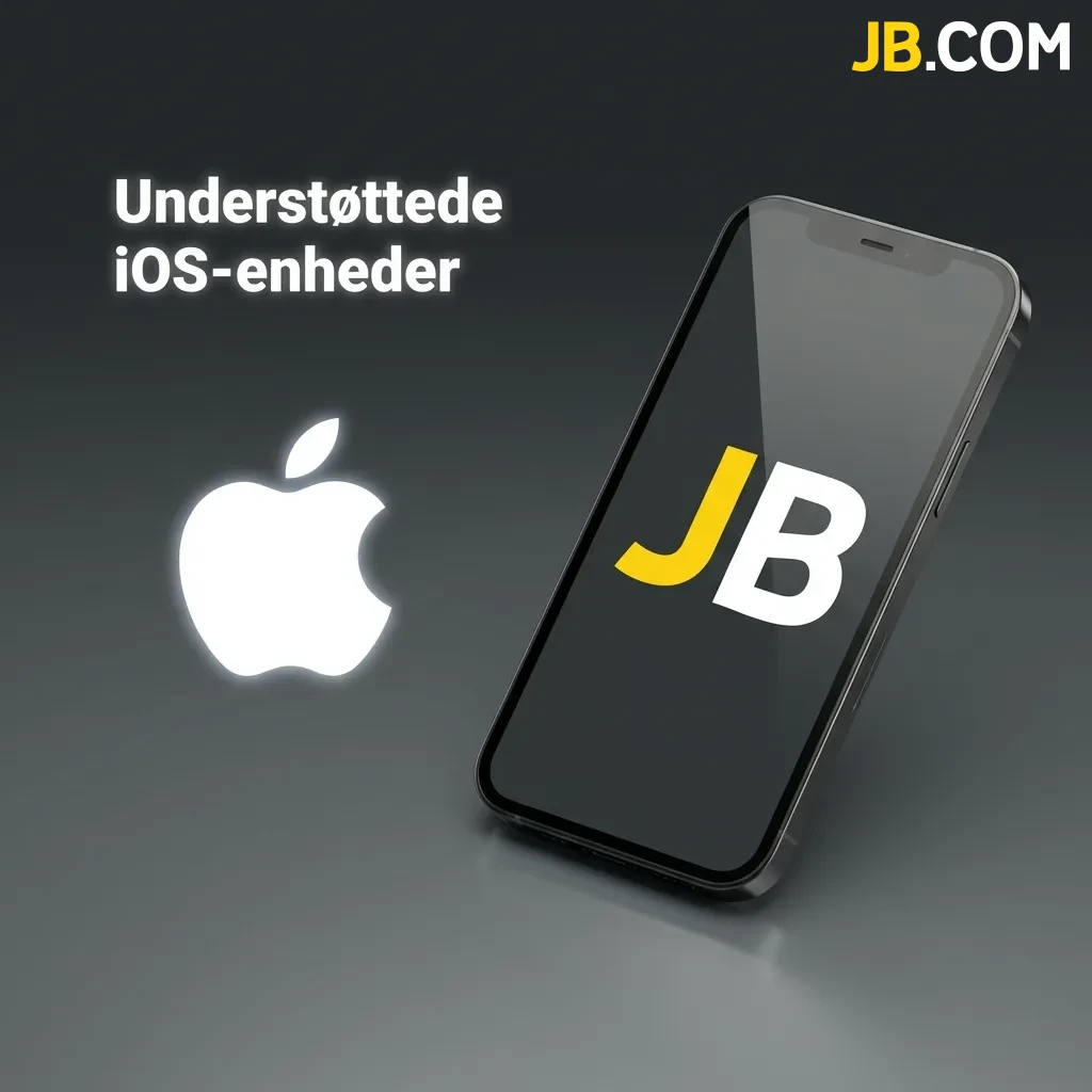 Liste over kompatible iOS-enheder til JB Casino-appen, inklusive iPhone og iPad modeller