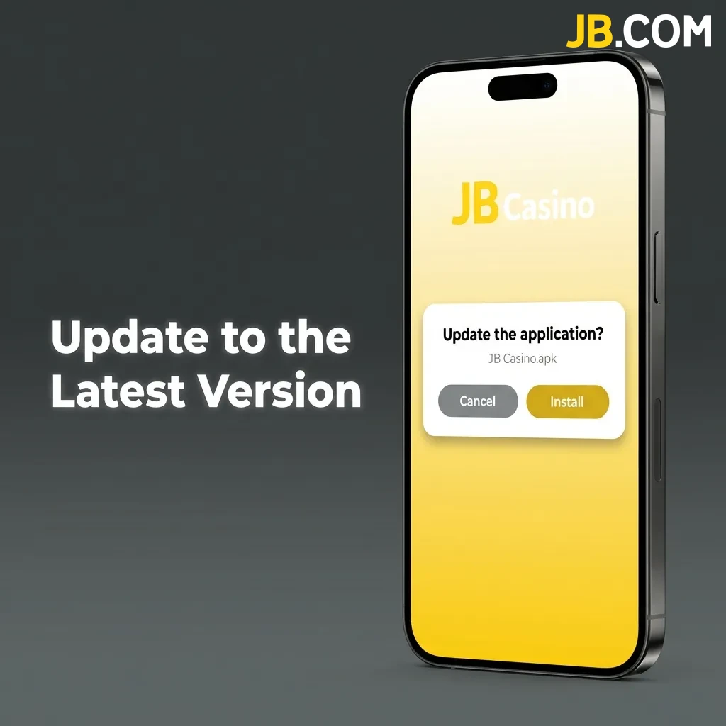 Mobile device showing app update screen with version information and download progress bar