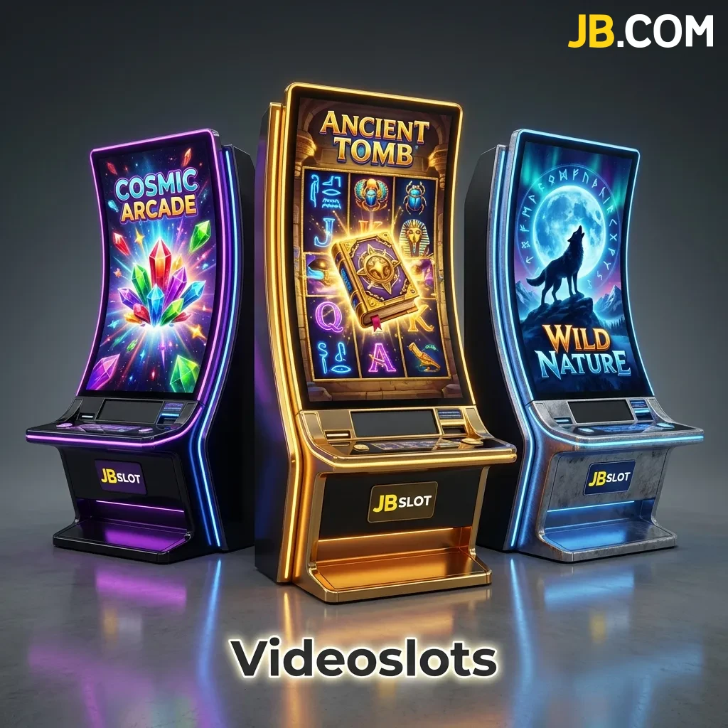 Modern video slot machines displaying colorful themes, bonus rounds, and popular games like Book of Dead and Starburst.