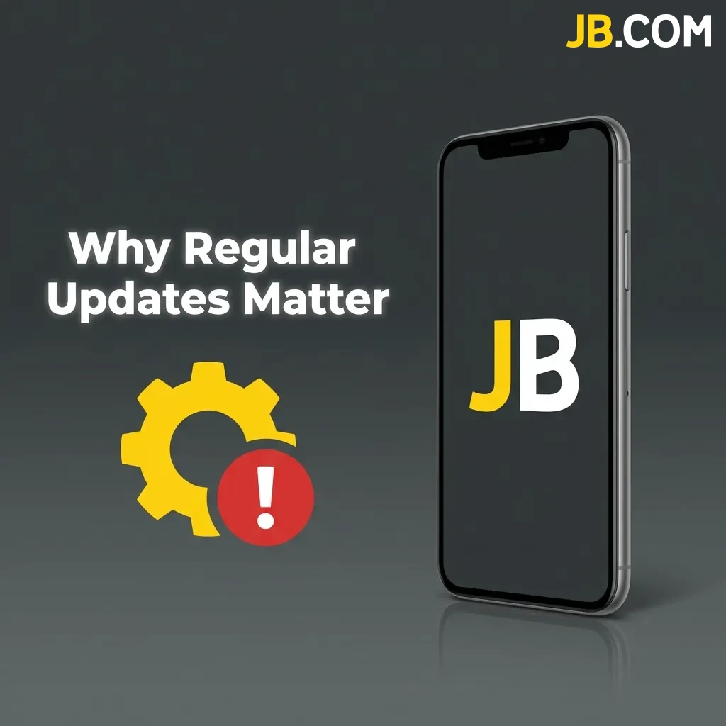 Mobile betting app update screen showing security features, payment protection, and performance improvements