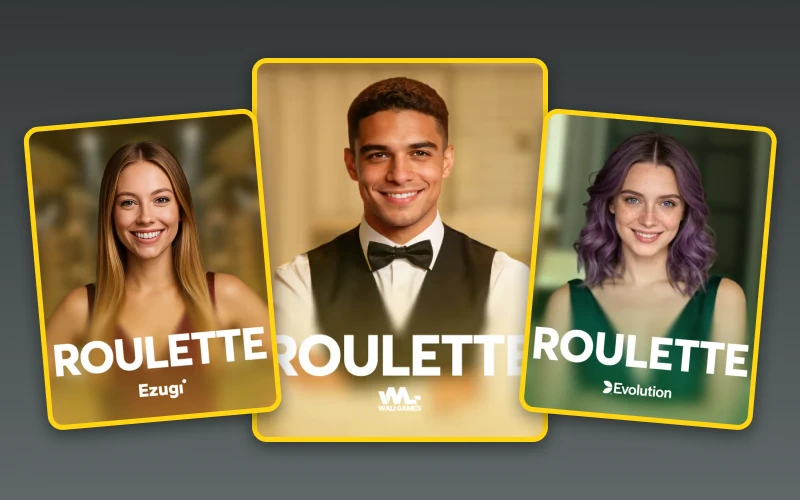 Spin roulette with professional dealers inside JB Live Casino.