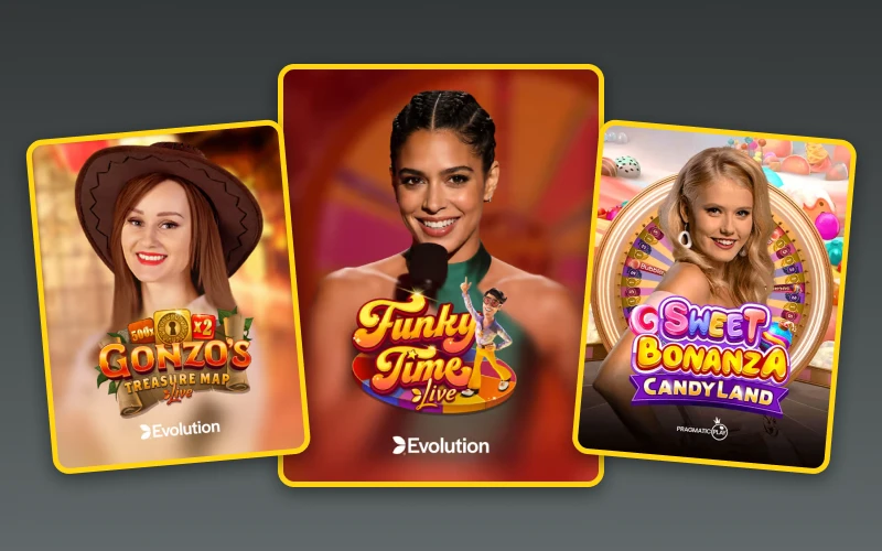 Watch exciting live game shows inside JB Live Casino.