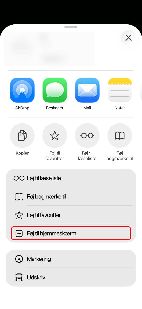 Tilføj JB Casino iOS PWA appen til startskærmen.