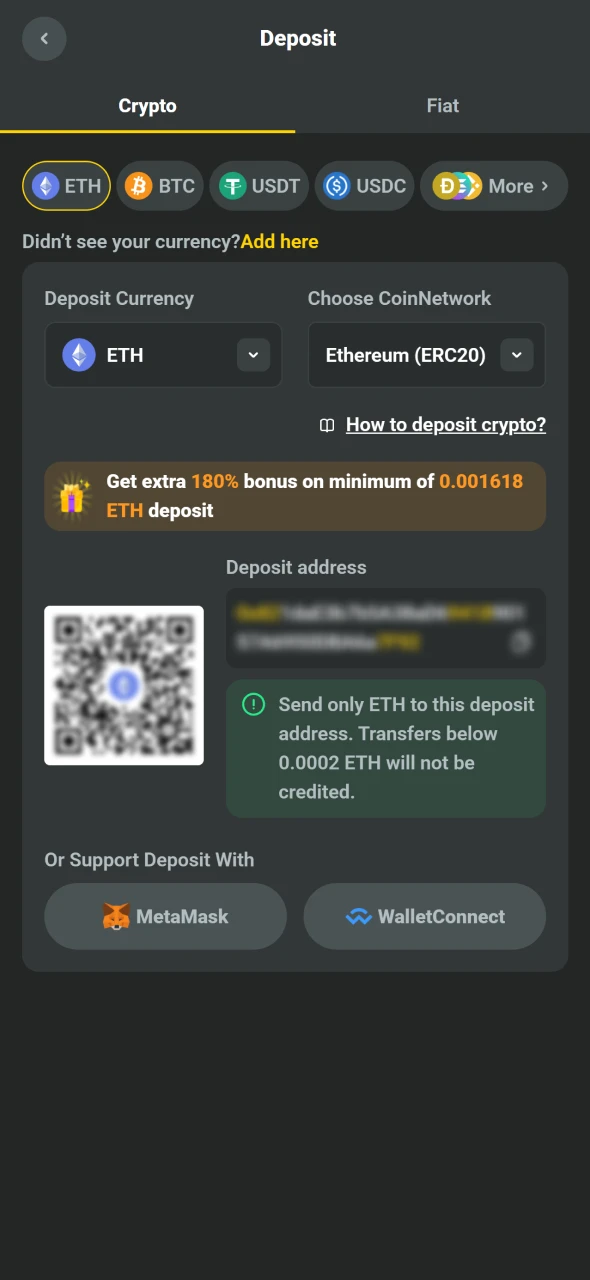 Enter the amount and confirm using the JB Mobile App.