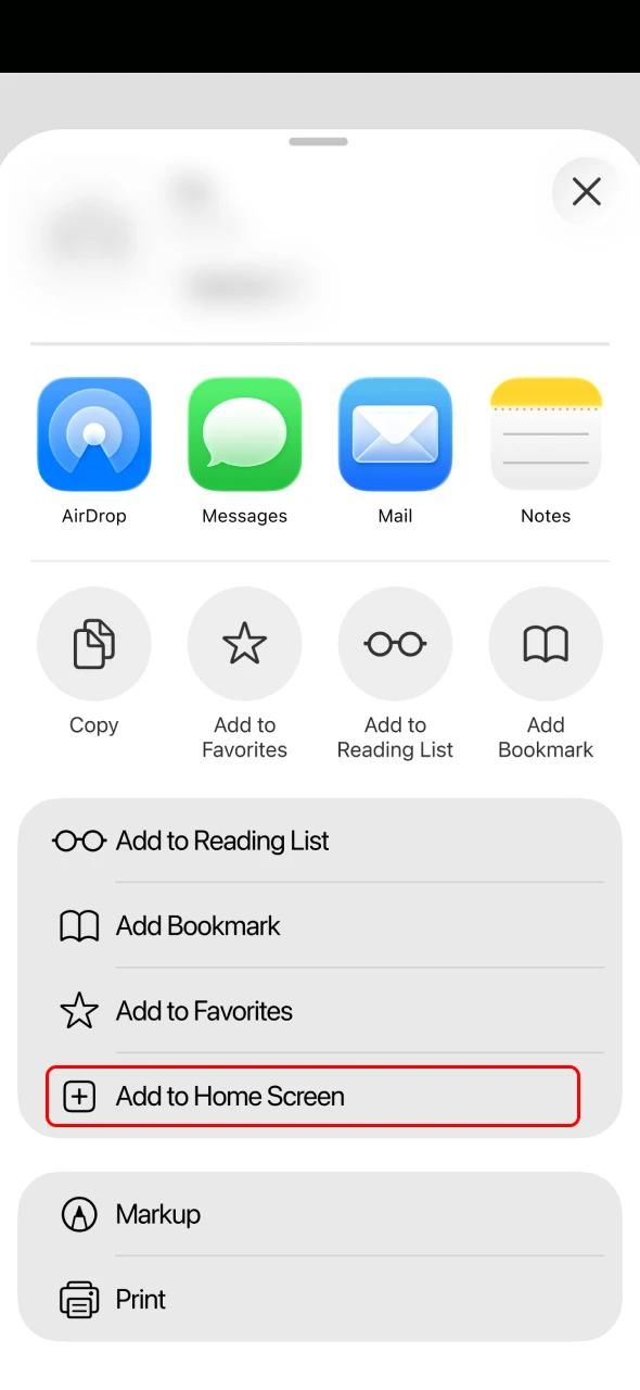Add the JB iOS PWA App to your home screen easily.
